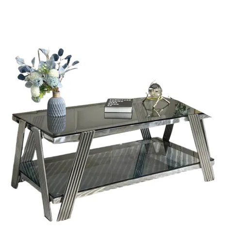 Smoke Mirror Coffee Table