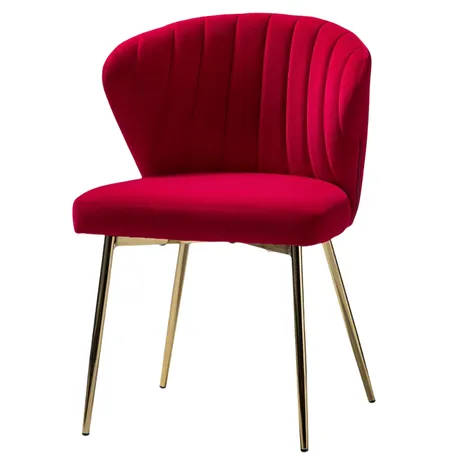 Red Velvet Chair