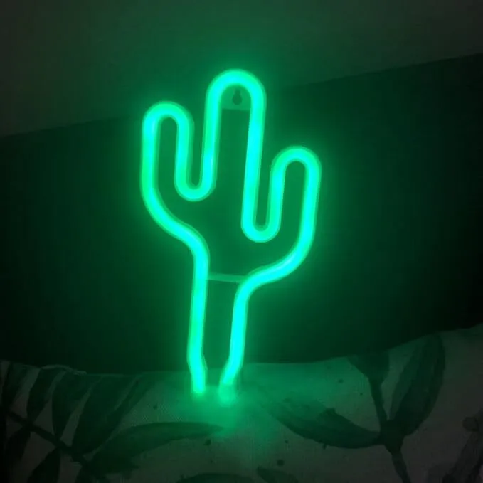 Cactus Neon Sign