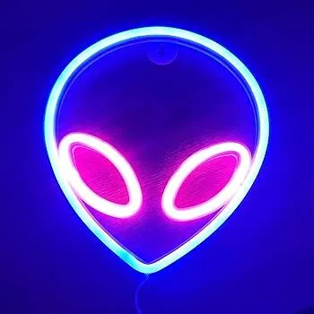 Alien Neon Sign
