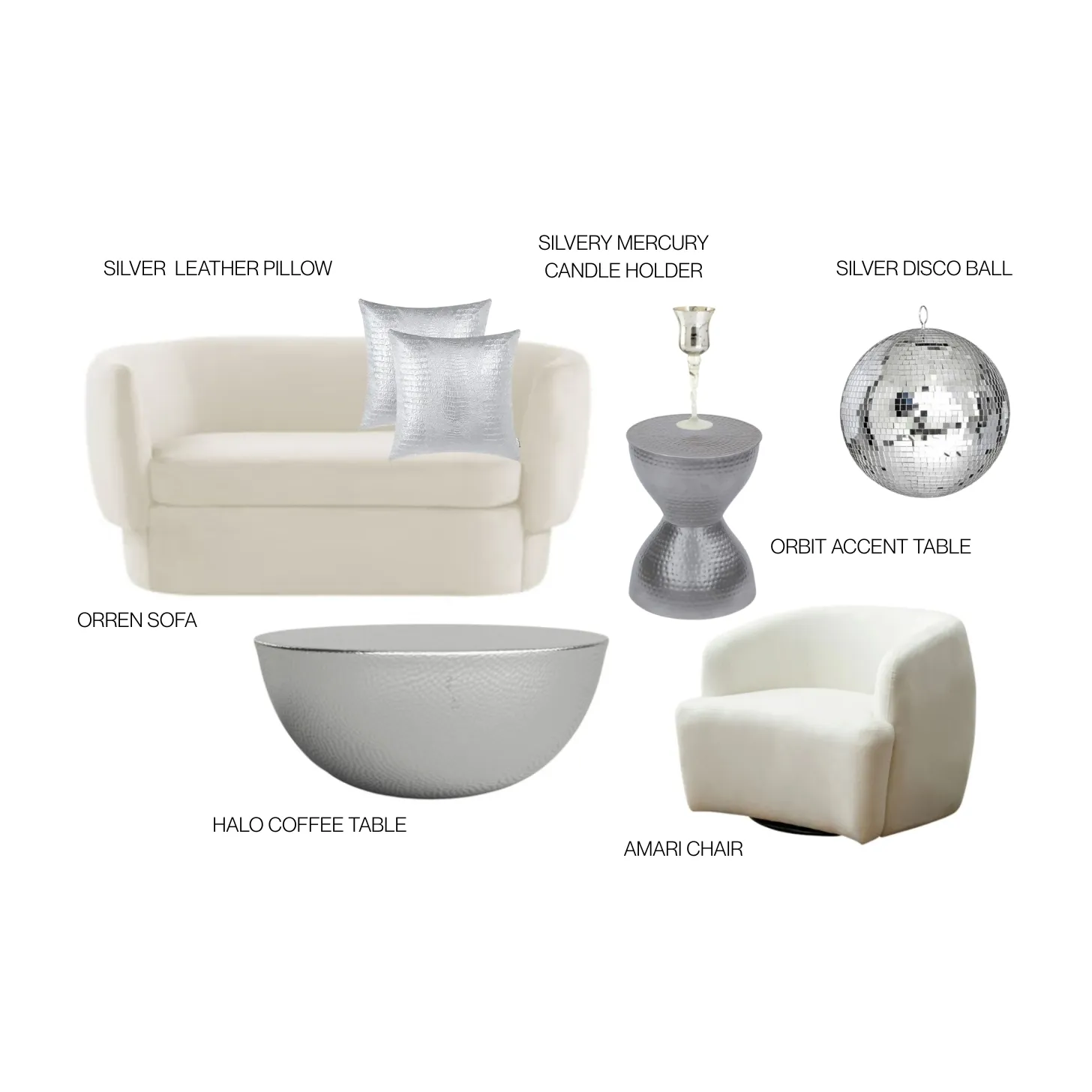 Silver Luxe Collection 