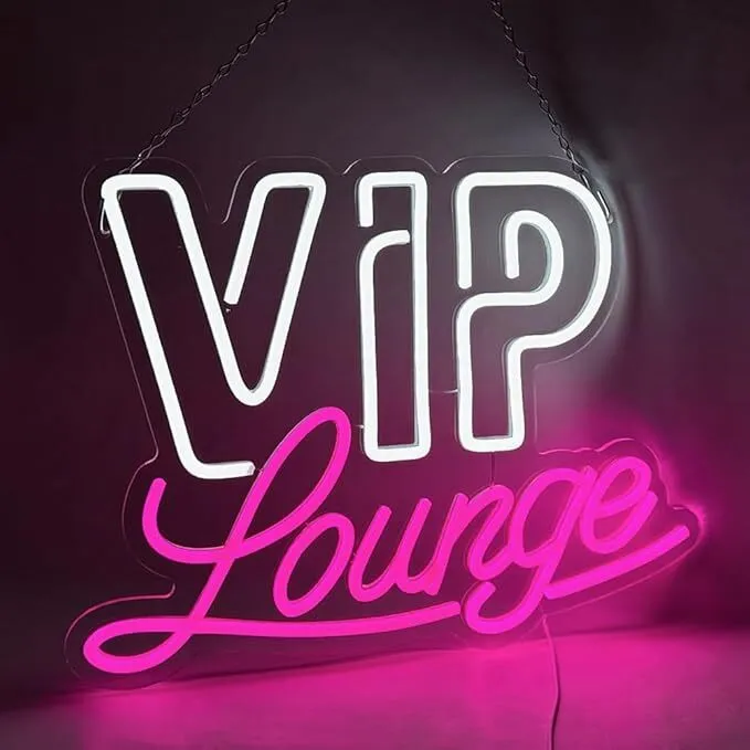 VIP Lounge Neon Sign 