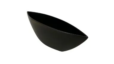 Black Boat Vase