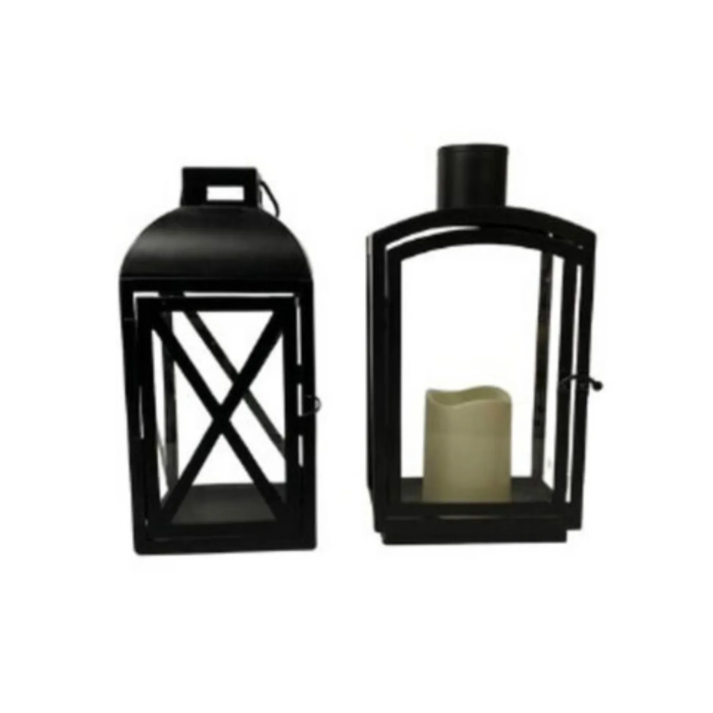 Black Metal Lanterns