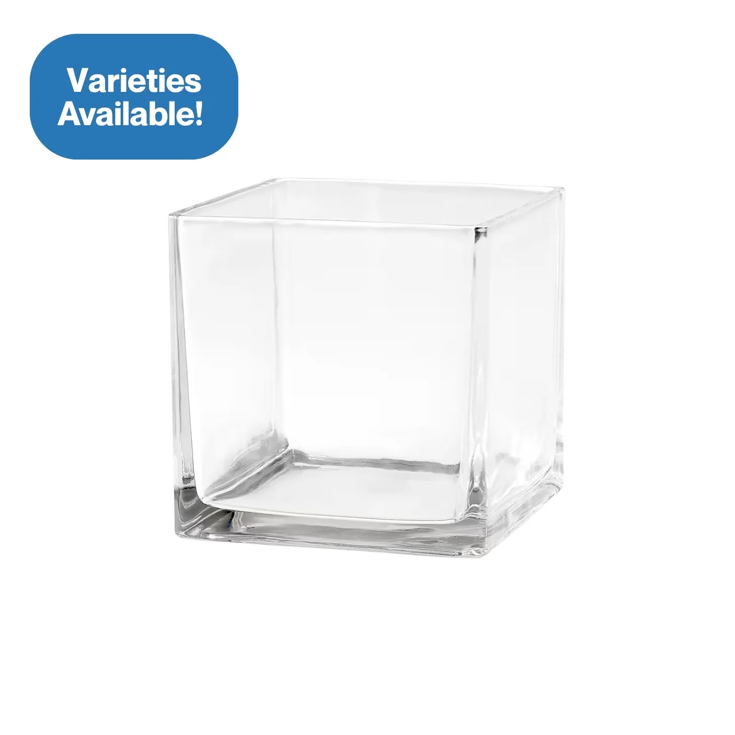 Glass Square Vases