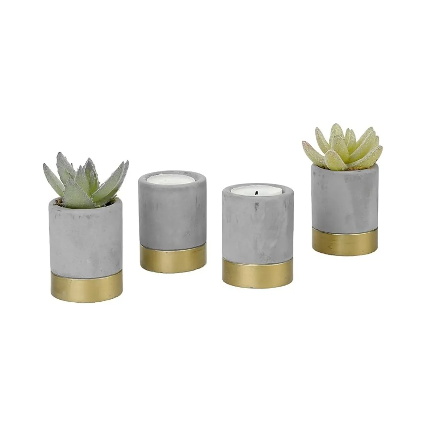 Stone & Gold Votives