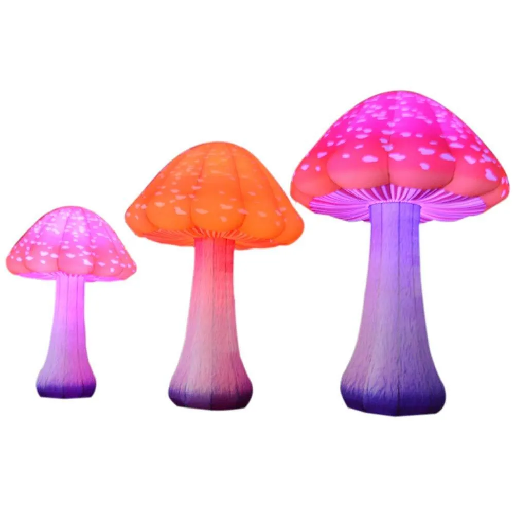 Inflatable Mushrooms 