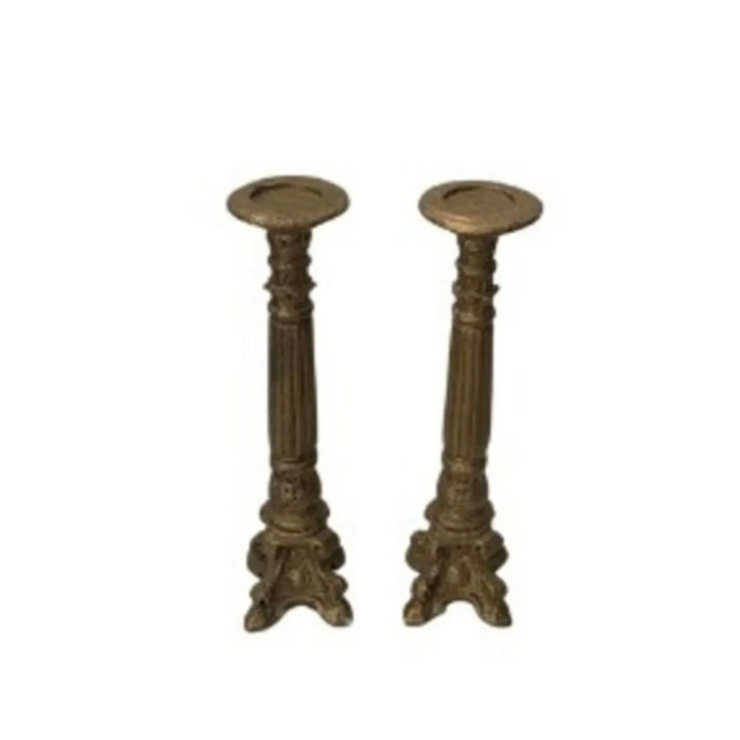 Brass Candle Stick Set