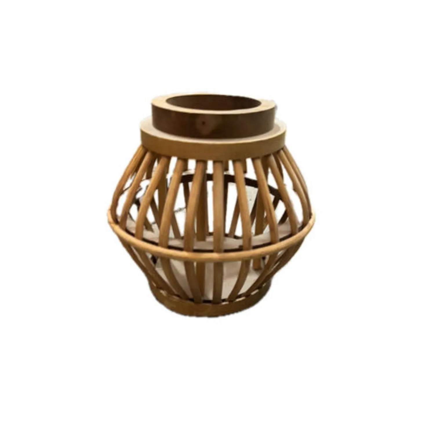 Rattan Tea Light Lantern