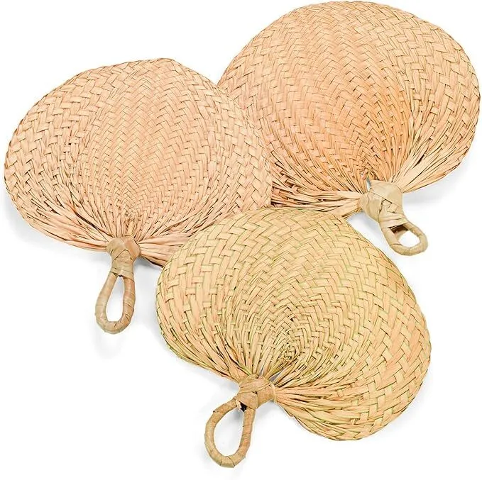 Straw Hand Fan