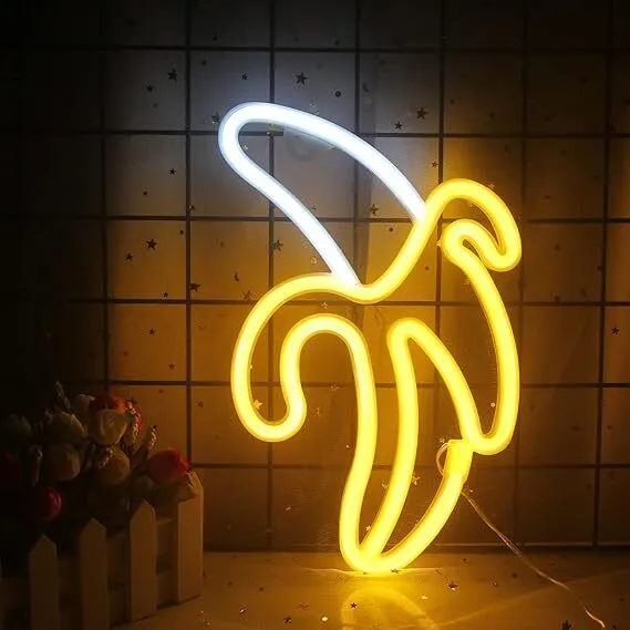 Banana Neon Sign