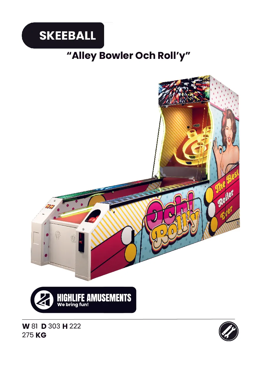 Oochy rolly skeeball