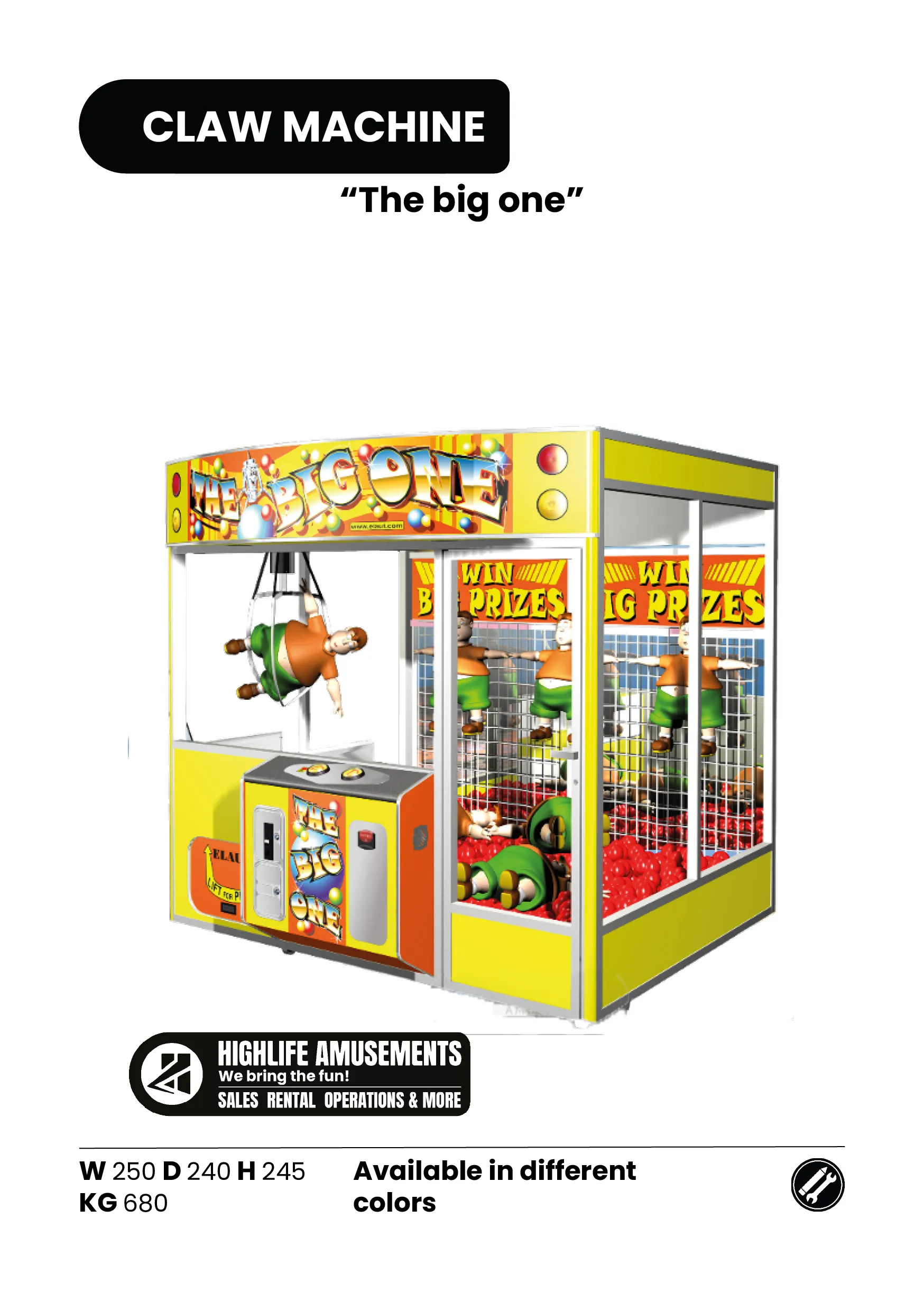 Claw Machine Big one
