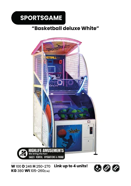 Basketball automaat Deluxe Huren