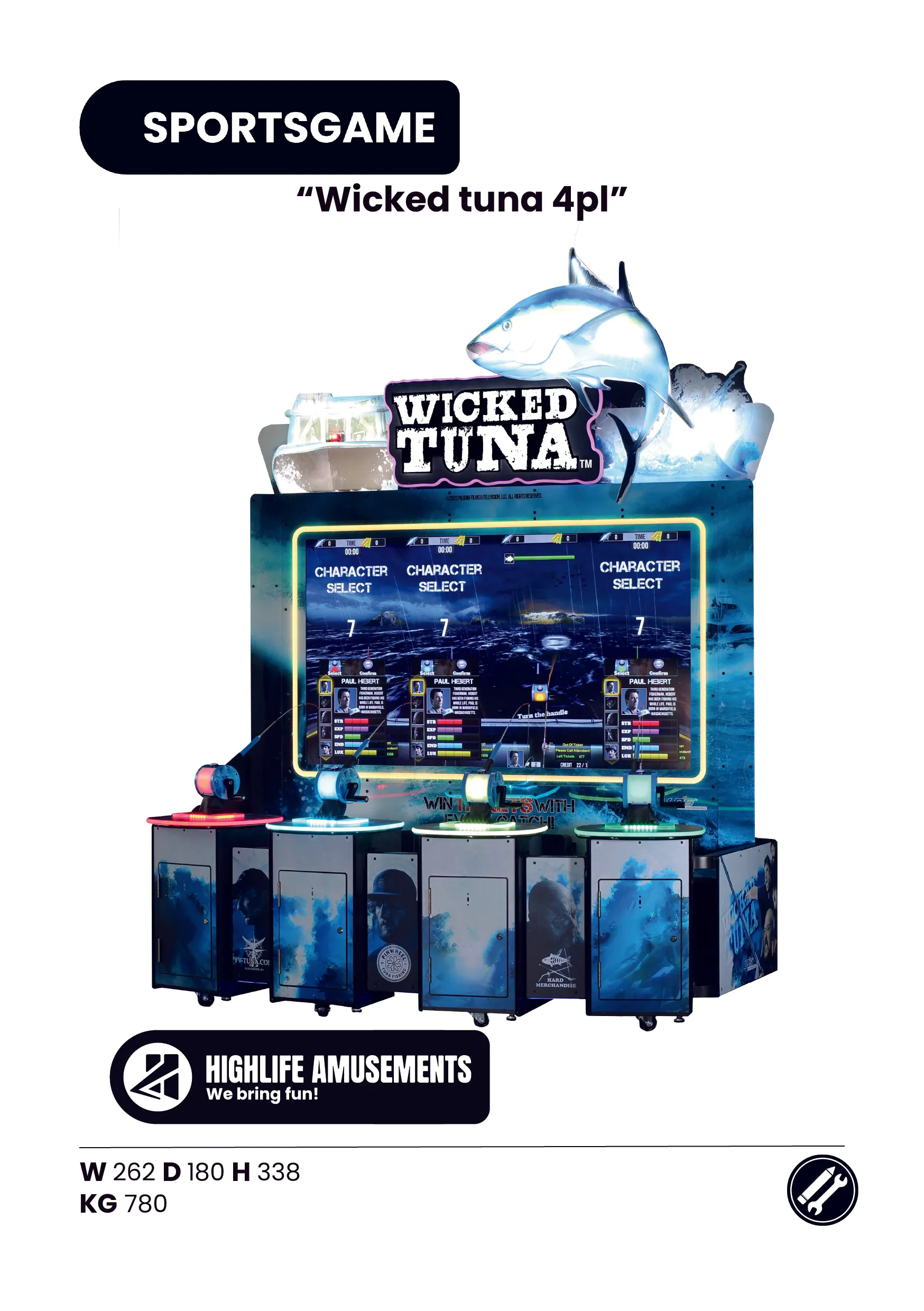 Wicked tuna 4pl