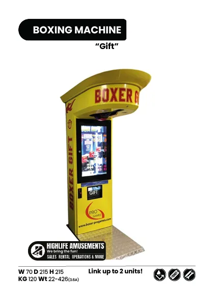 Boksmachine Huren - Gift