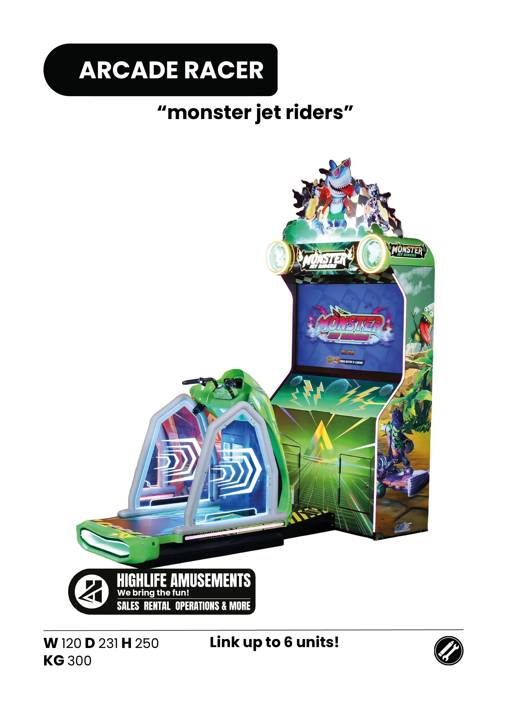 Monster Jet riders