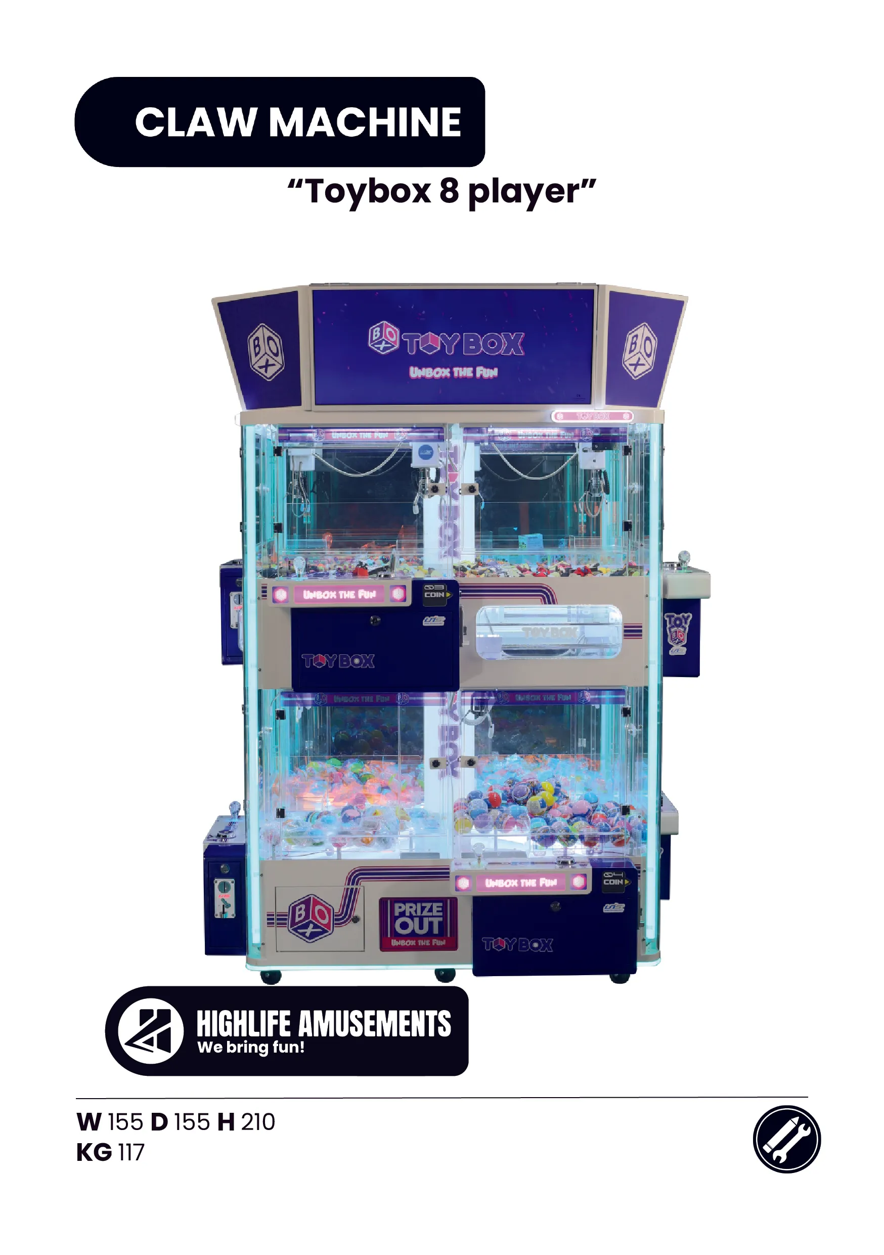 Toybox 8 player