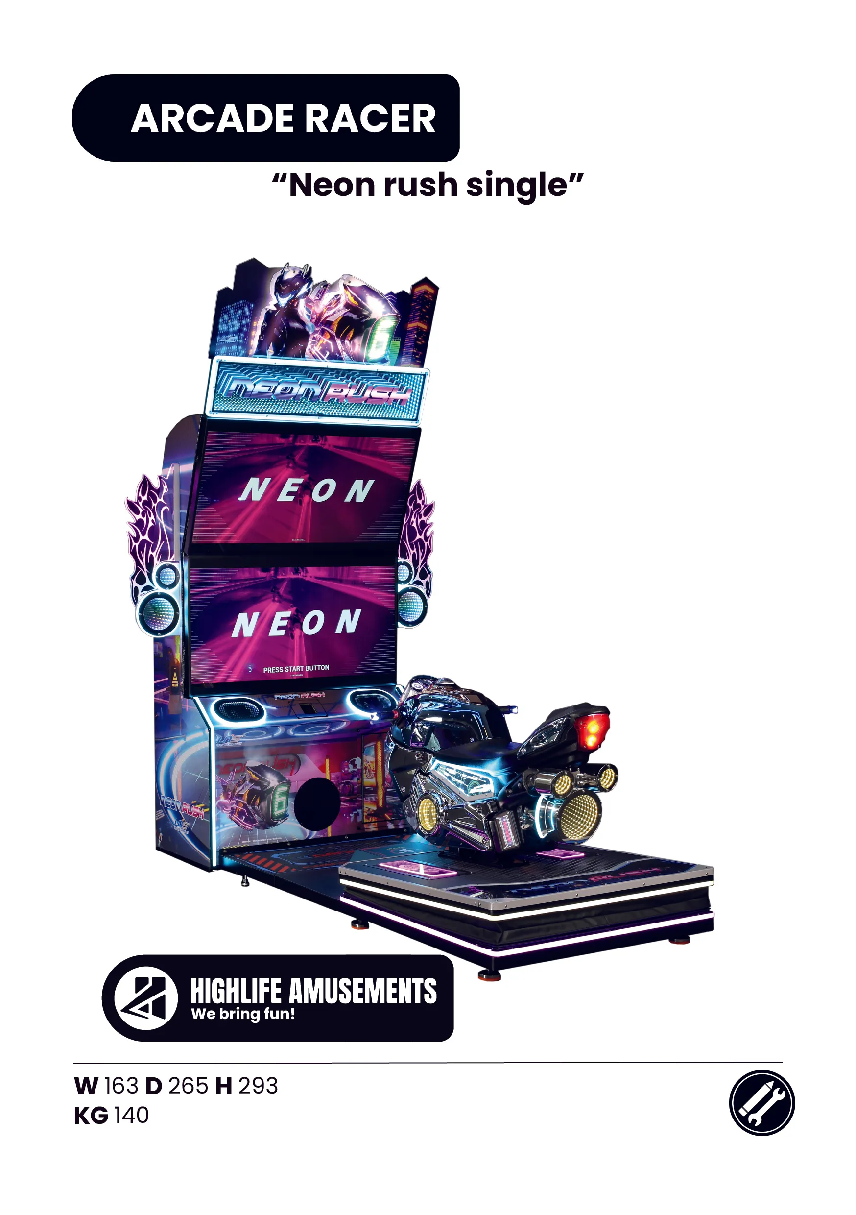 Neon rush single (operations)