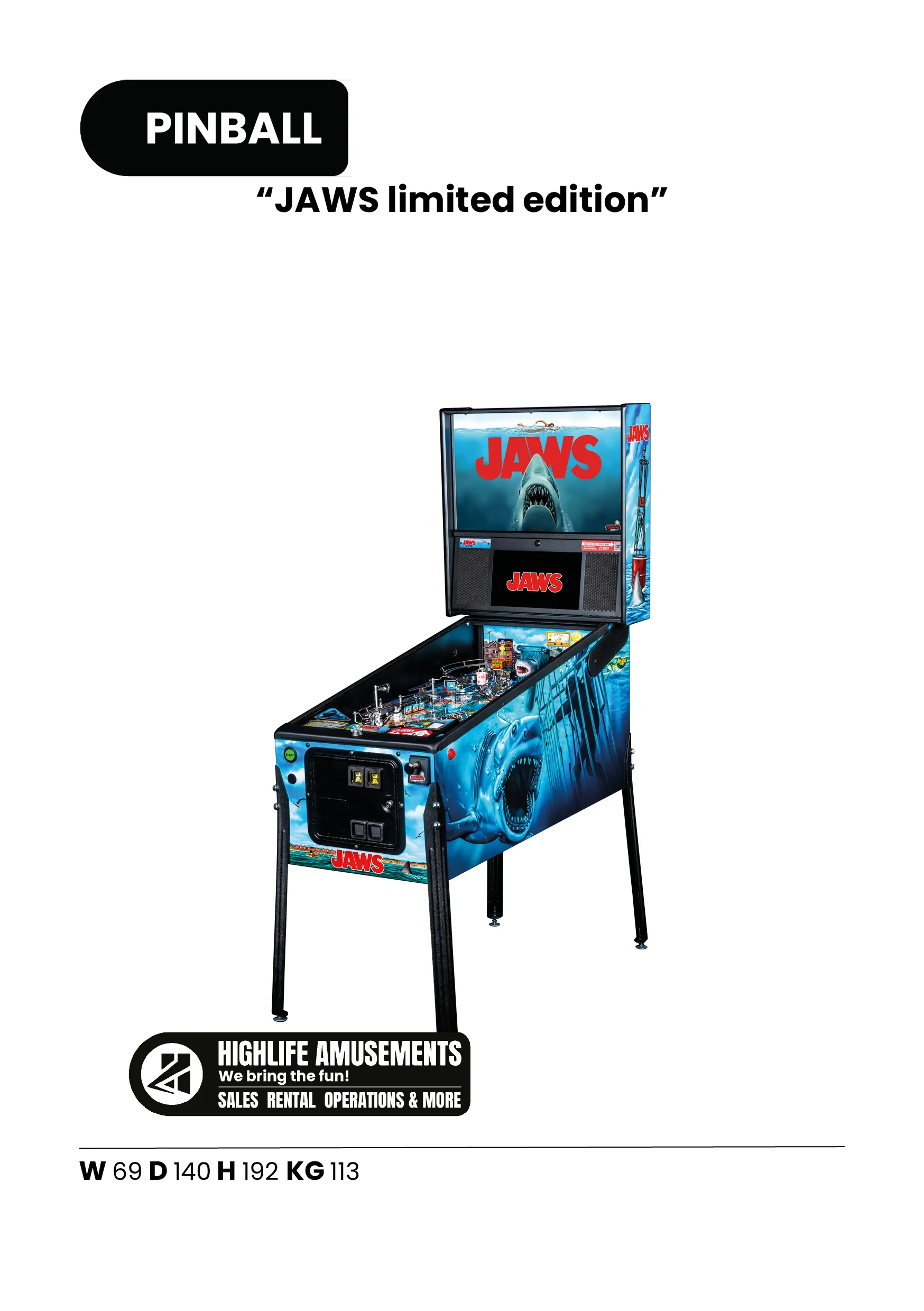 JAWS Limited edition