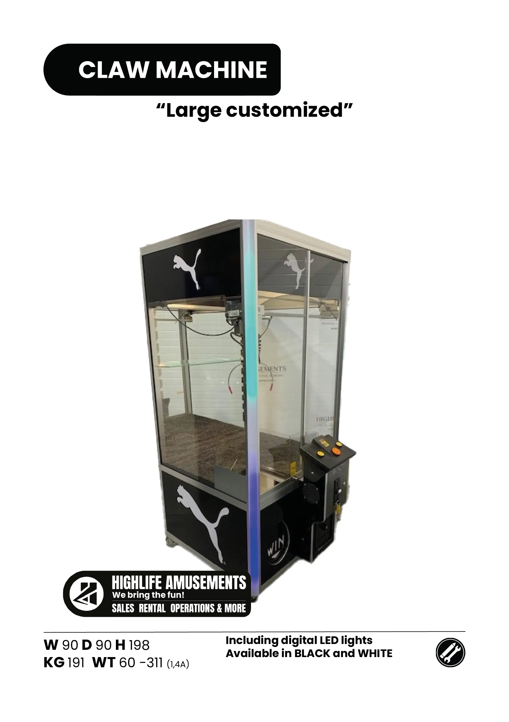Claw Machine Large