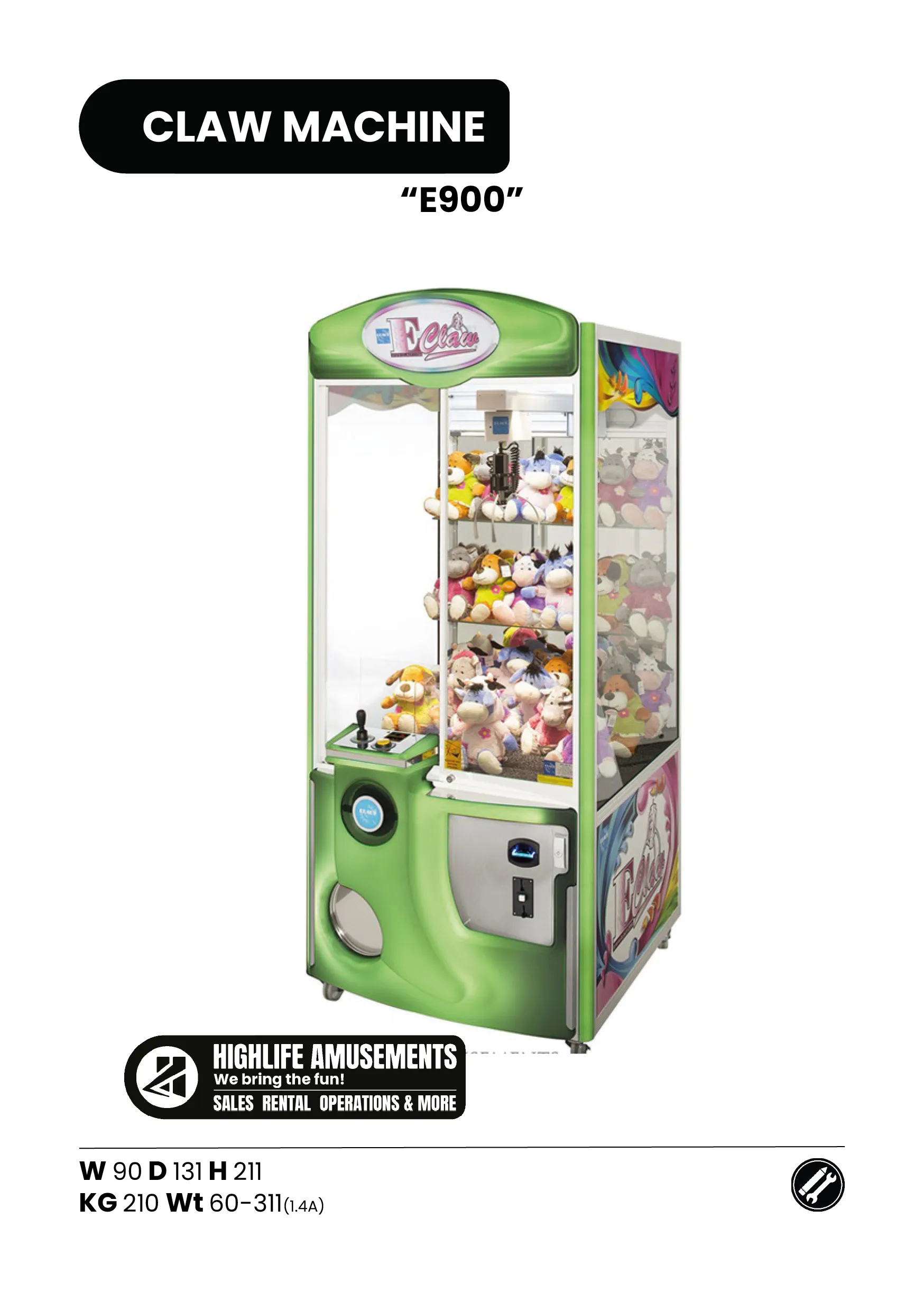 Clawmachine E900