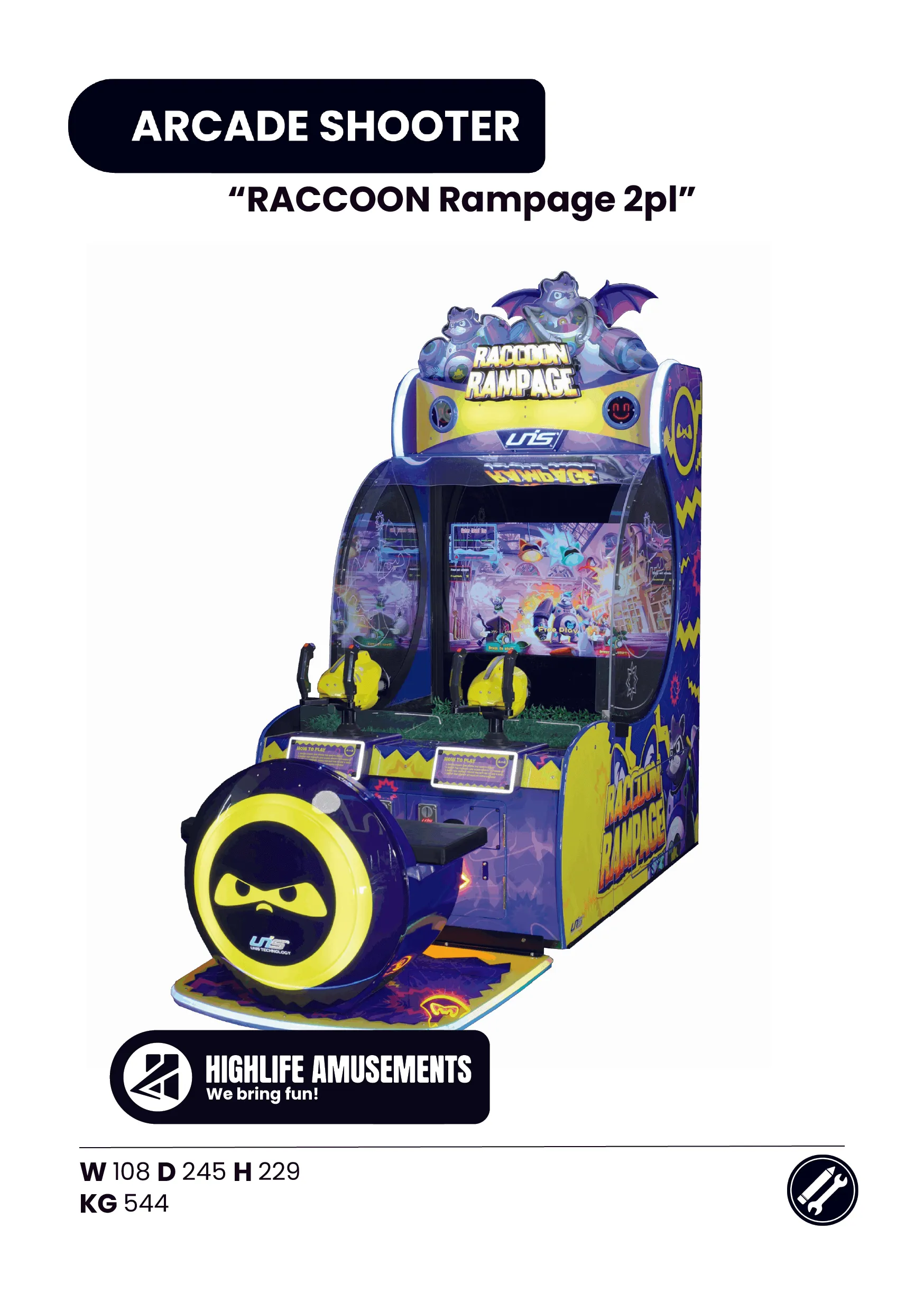 Raccoon Rampage 2pl (Operations)