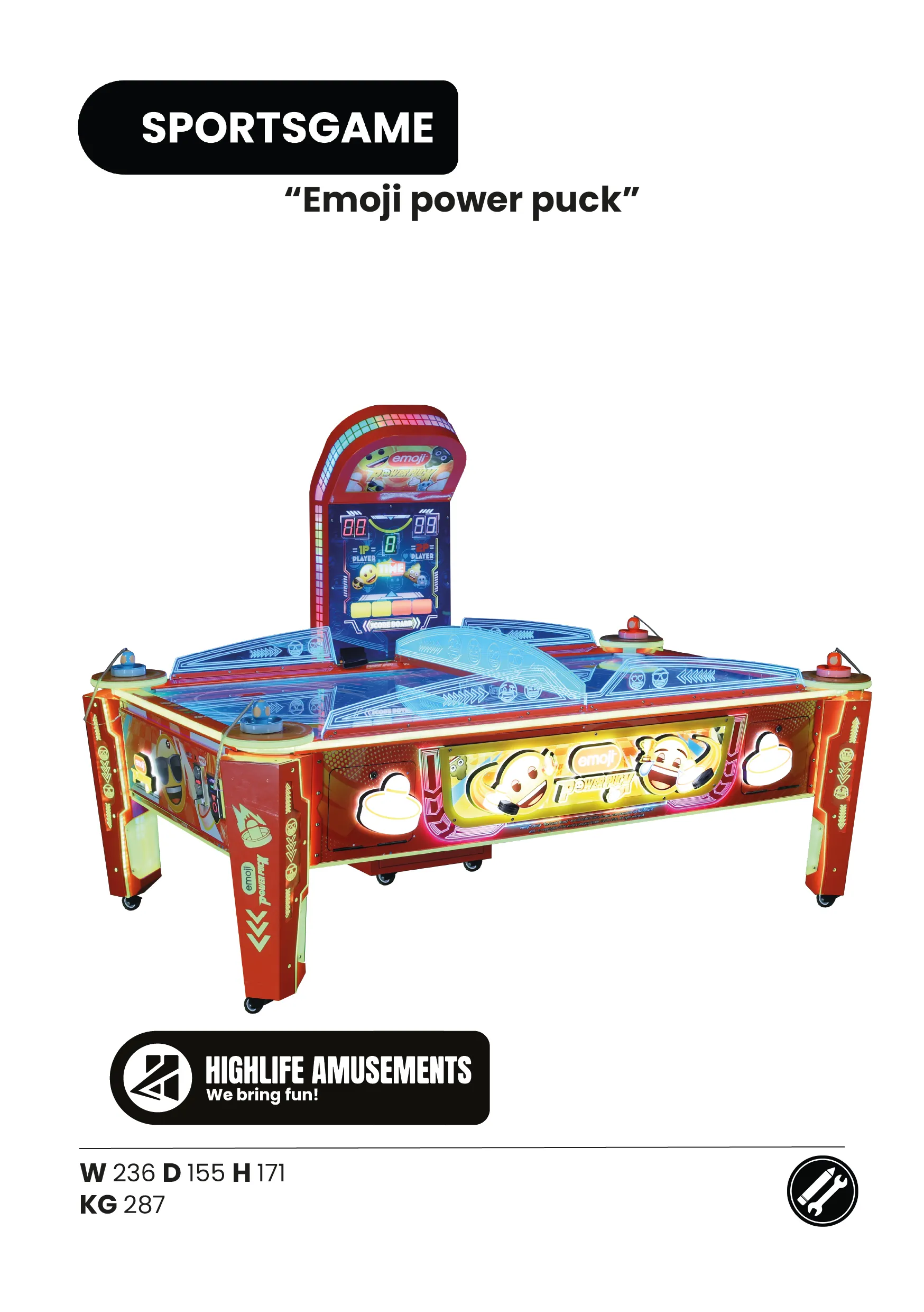 Emoji power puck
