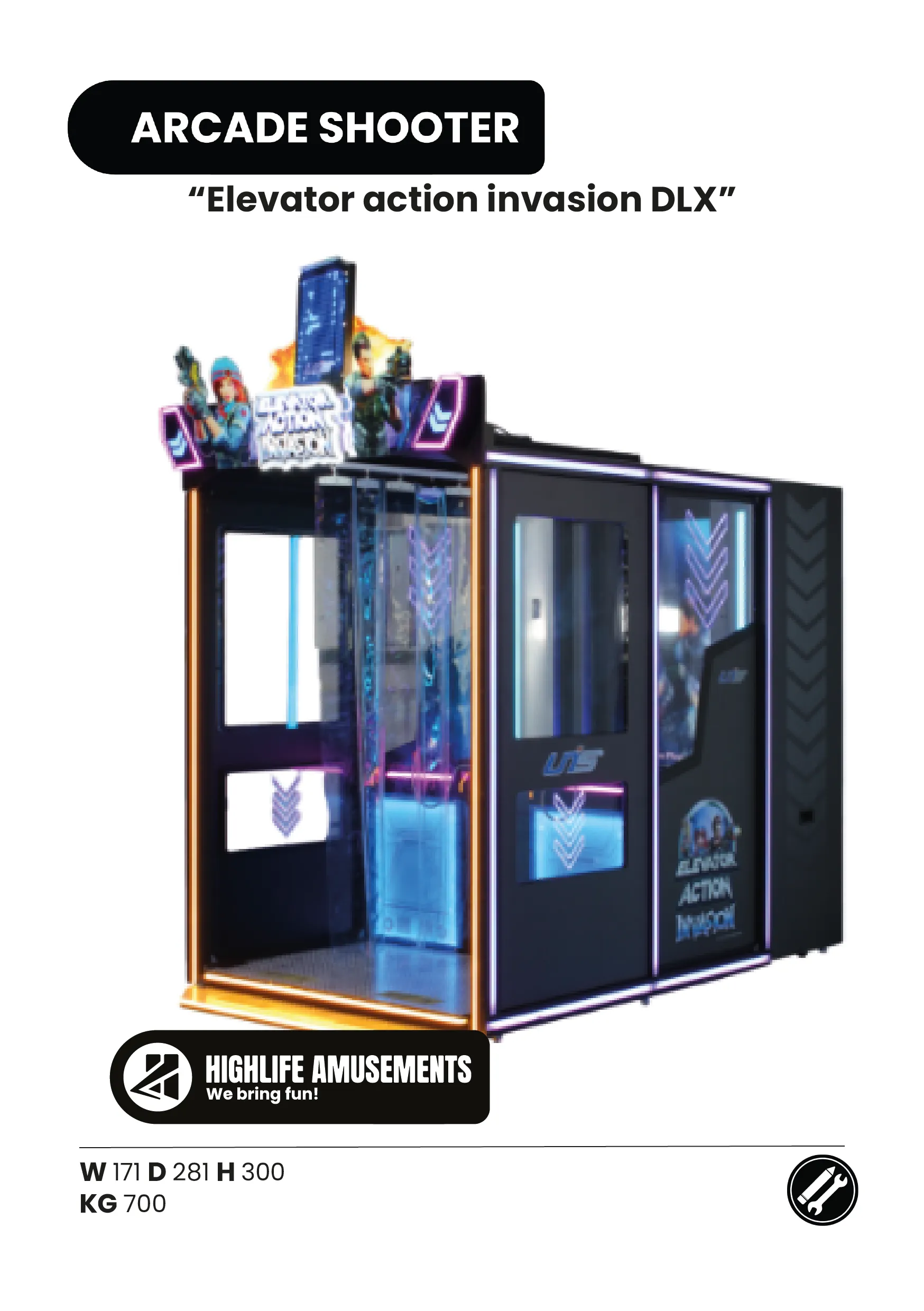 Elevator action invasion DLX