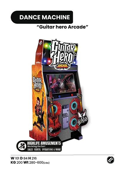 Guitar hero Arcade