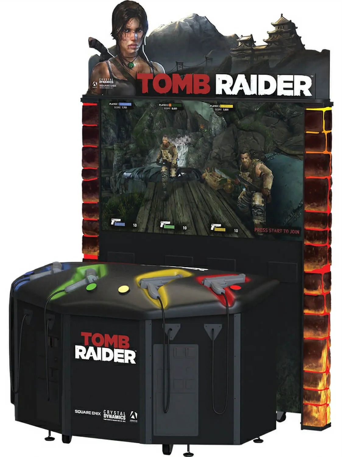 Tomb radar arcade