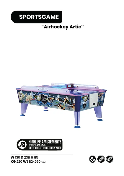 Airhockey Artic