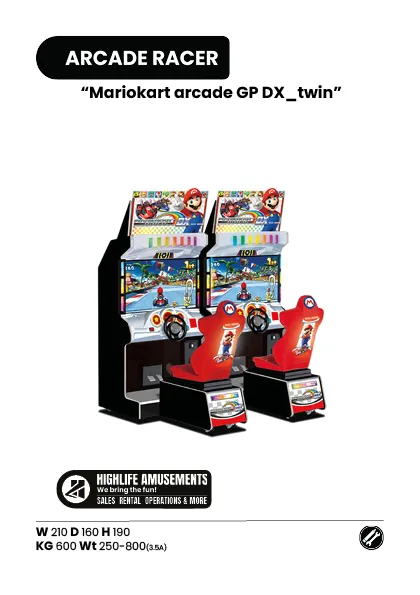 Mario Kart Arcade GP DX Twin Huren