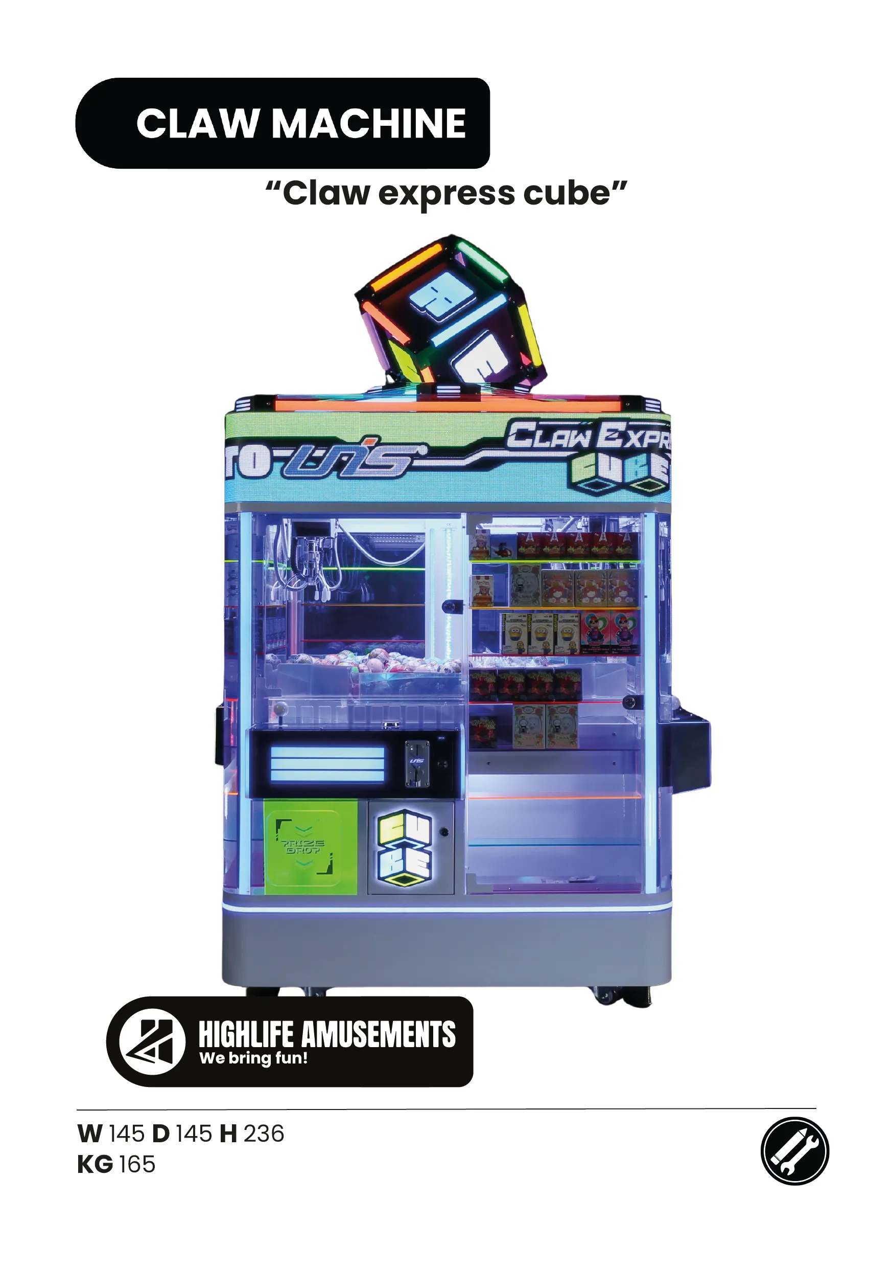 Claw express cube