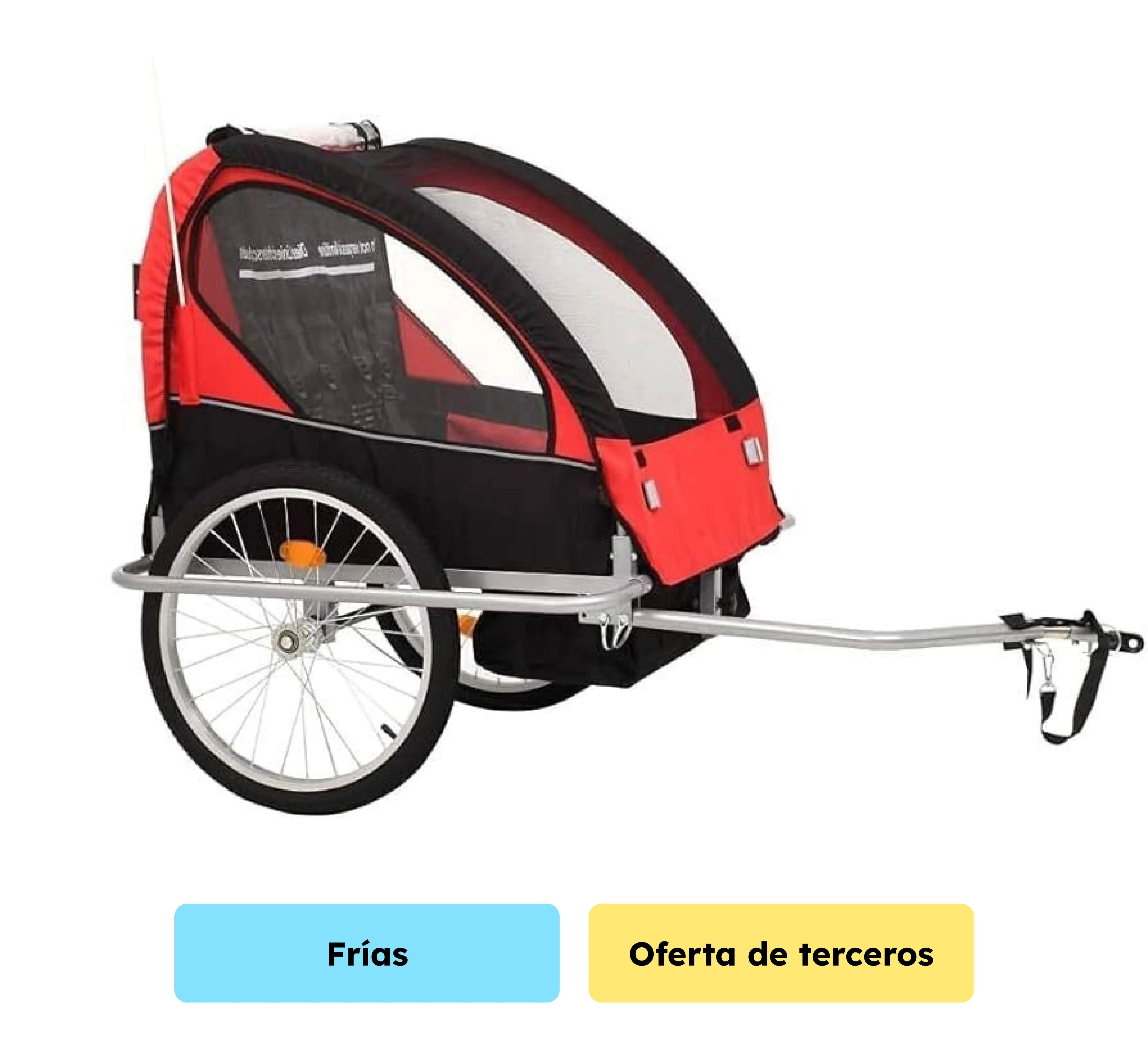Remolque Bicicleta Niño