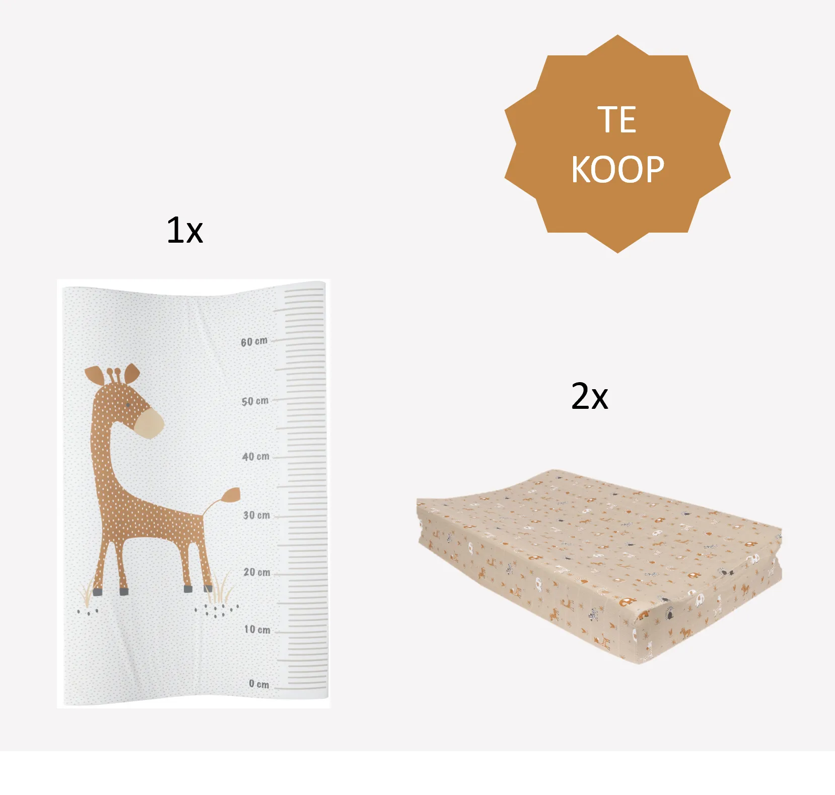 Bébé-jou Verzorgingskussen + 2x Hoes