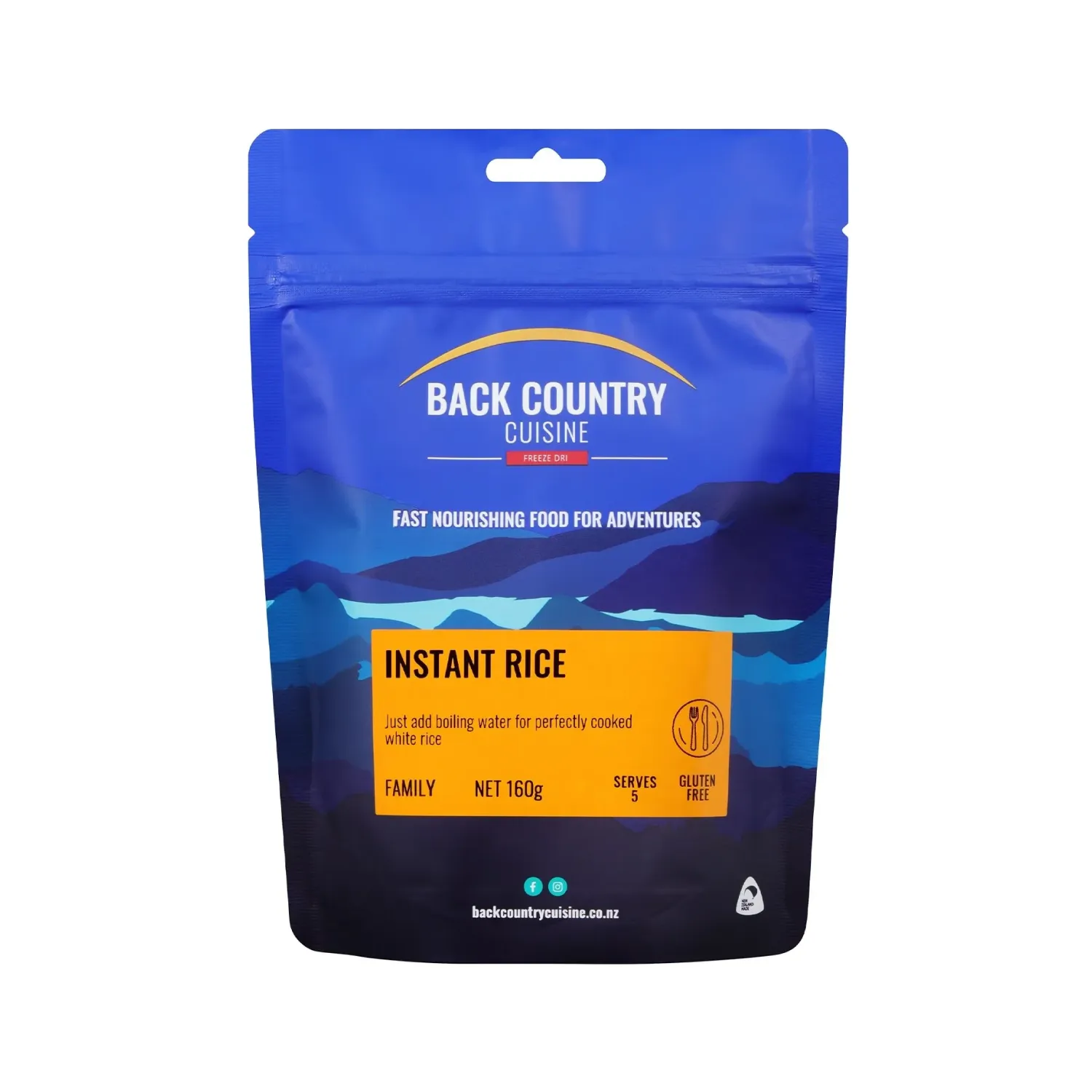 Back Country Instant Rice (Serves 2)