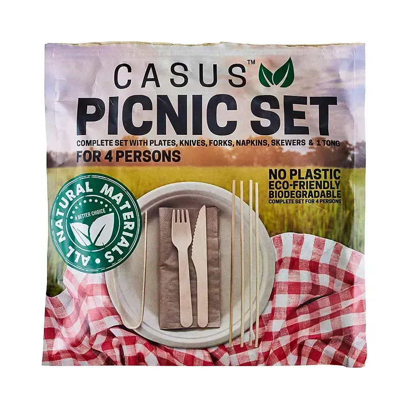 Eco-Friendly Picnic Set 4p