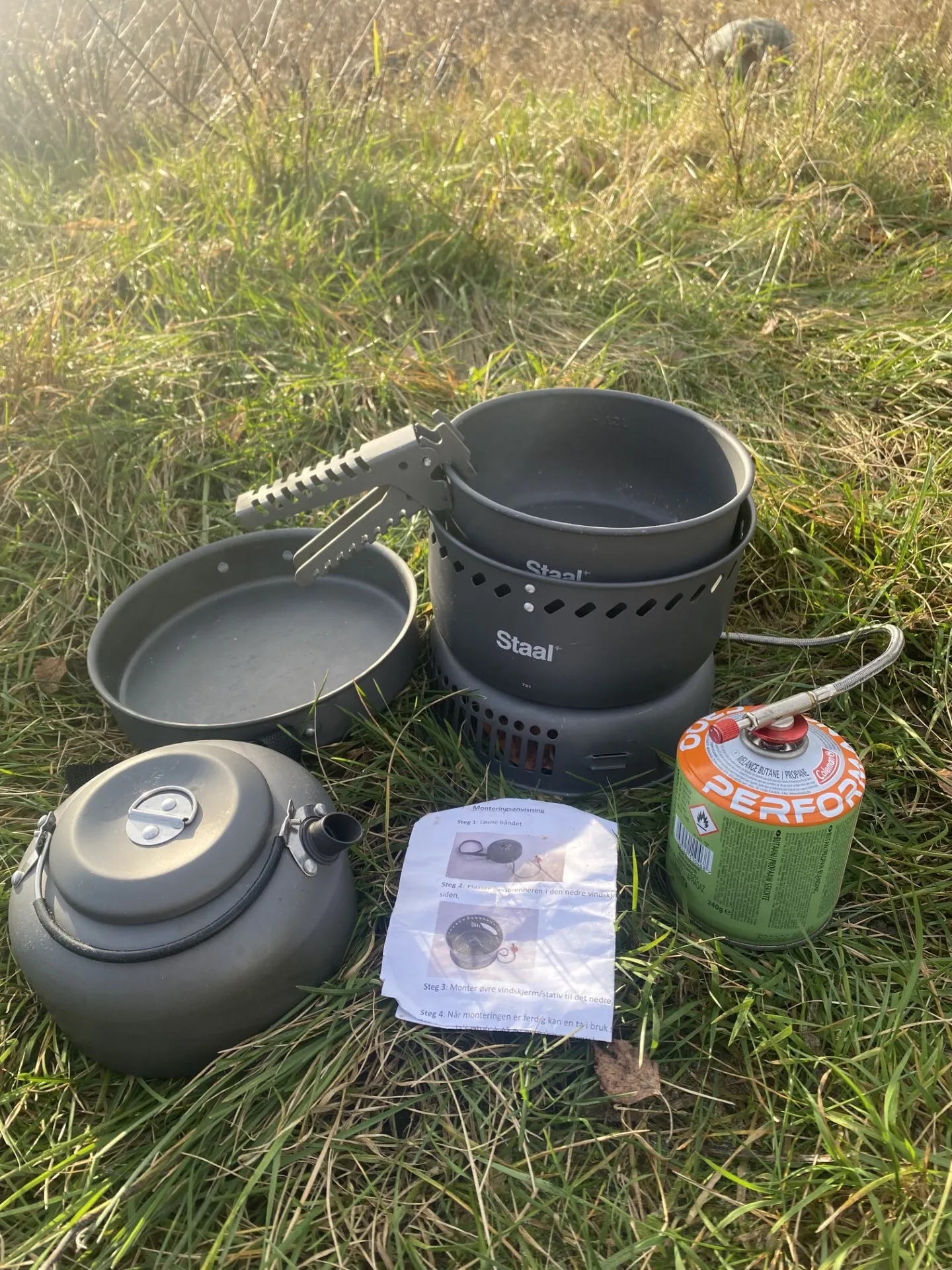 Camping Stove Set – Gas Included