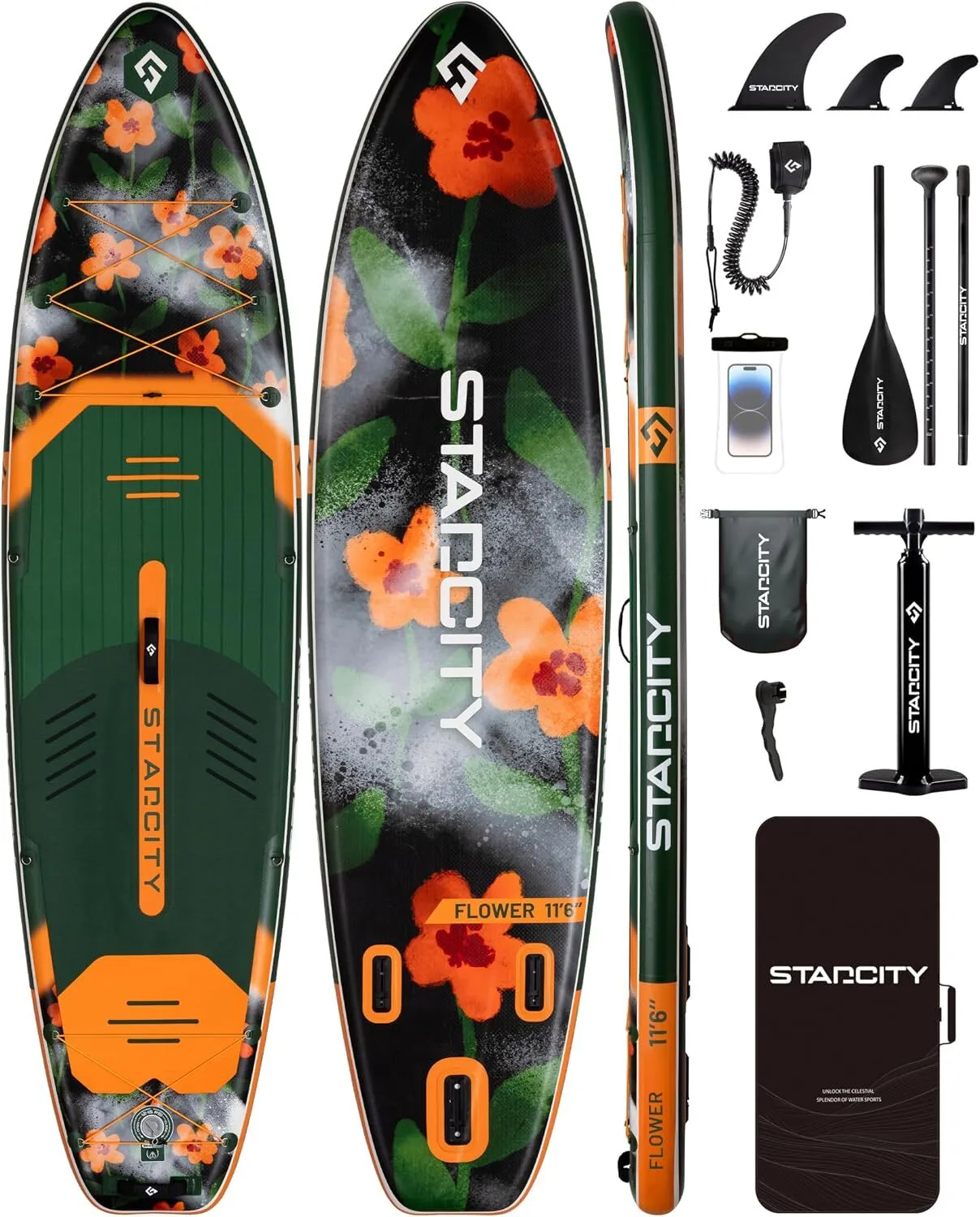 11'6" Inflatable SUP Board