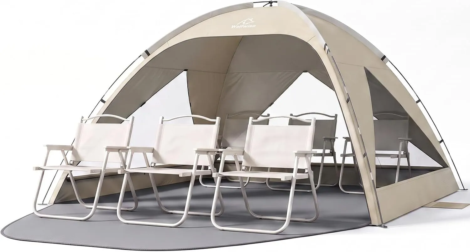 6 Person Beach Tent Shelter 