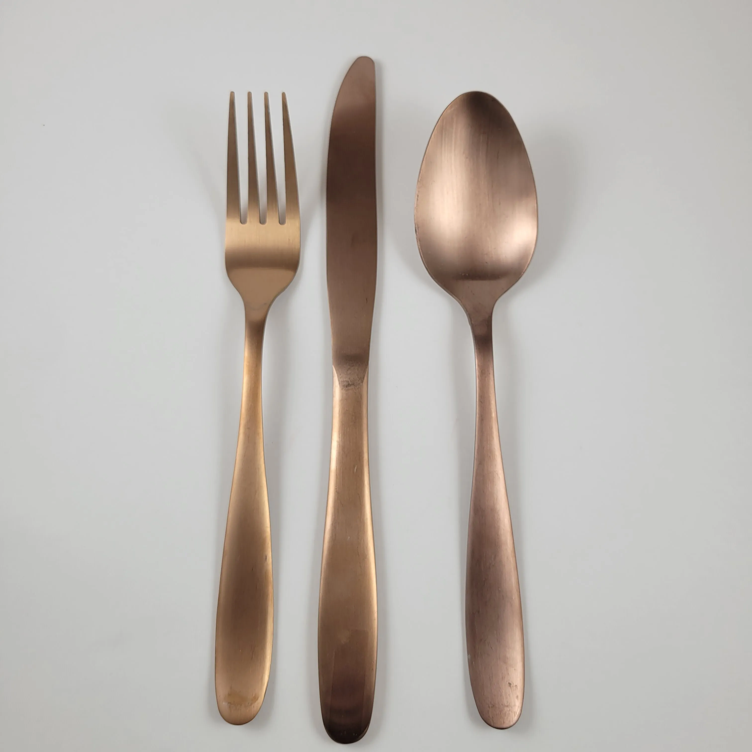 Rose Gold Silverware
