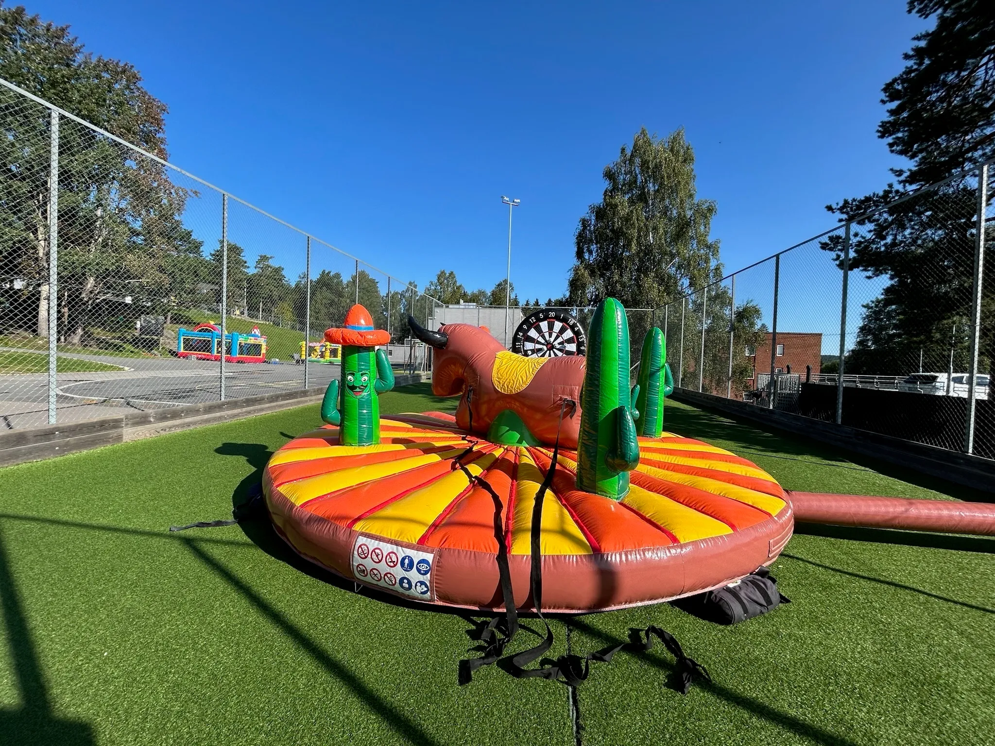 Rodeo Okse uten motor – Manuell Pull-Ride