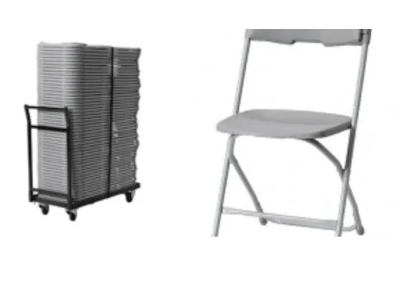 O.B Wiik Grå Stoler