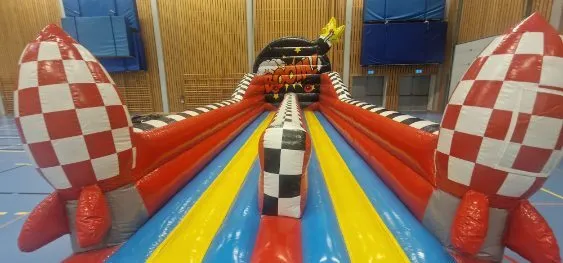 BUNGEERUN - OPPBLÅSBAR LEKE