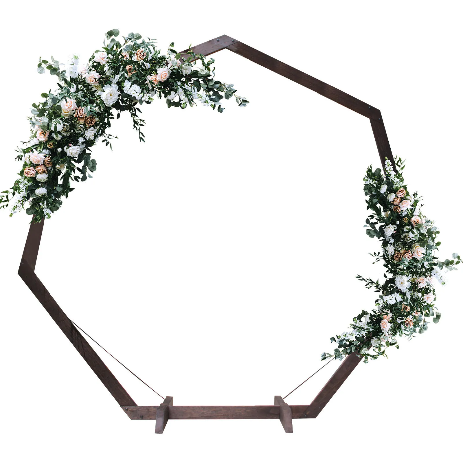 Heptagonal Wood Arch
