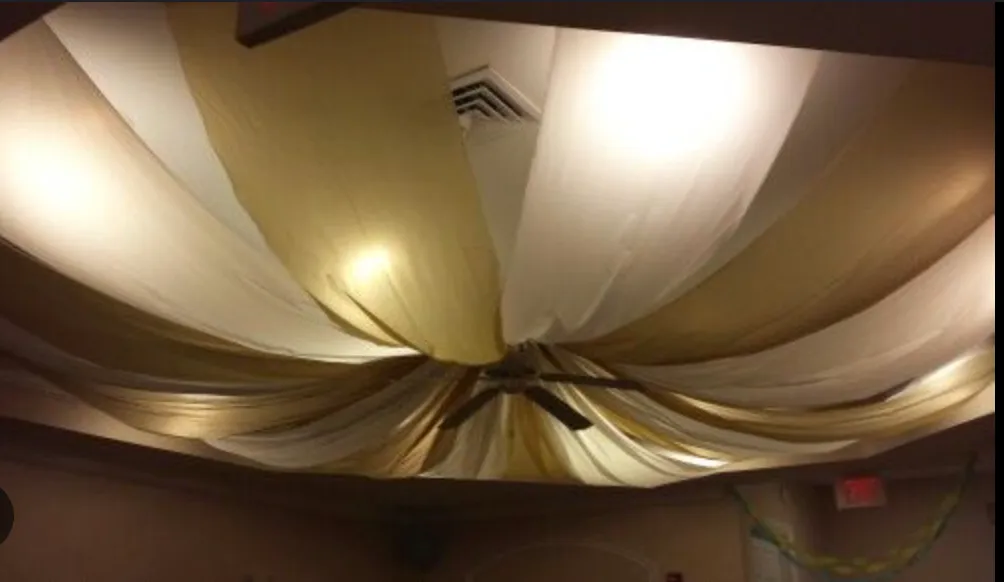 Ceiling Draping 