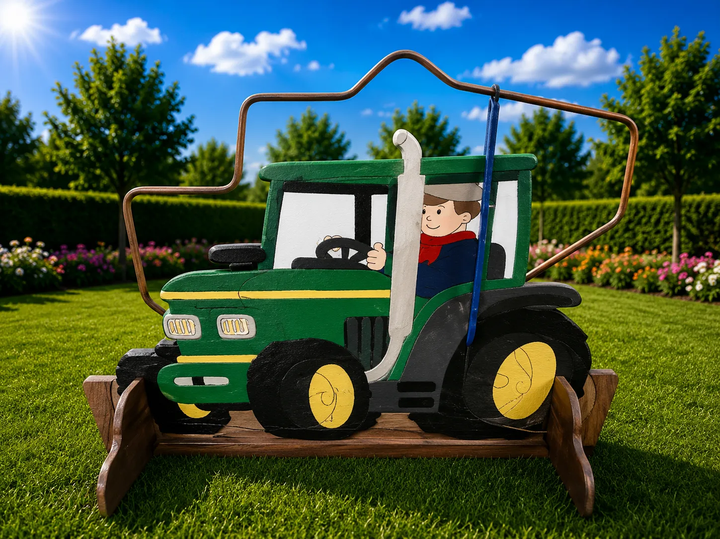 Bibberspiraal tracktor