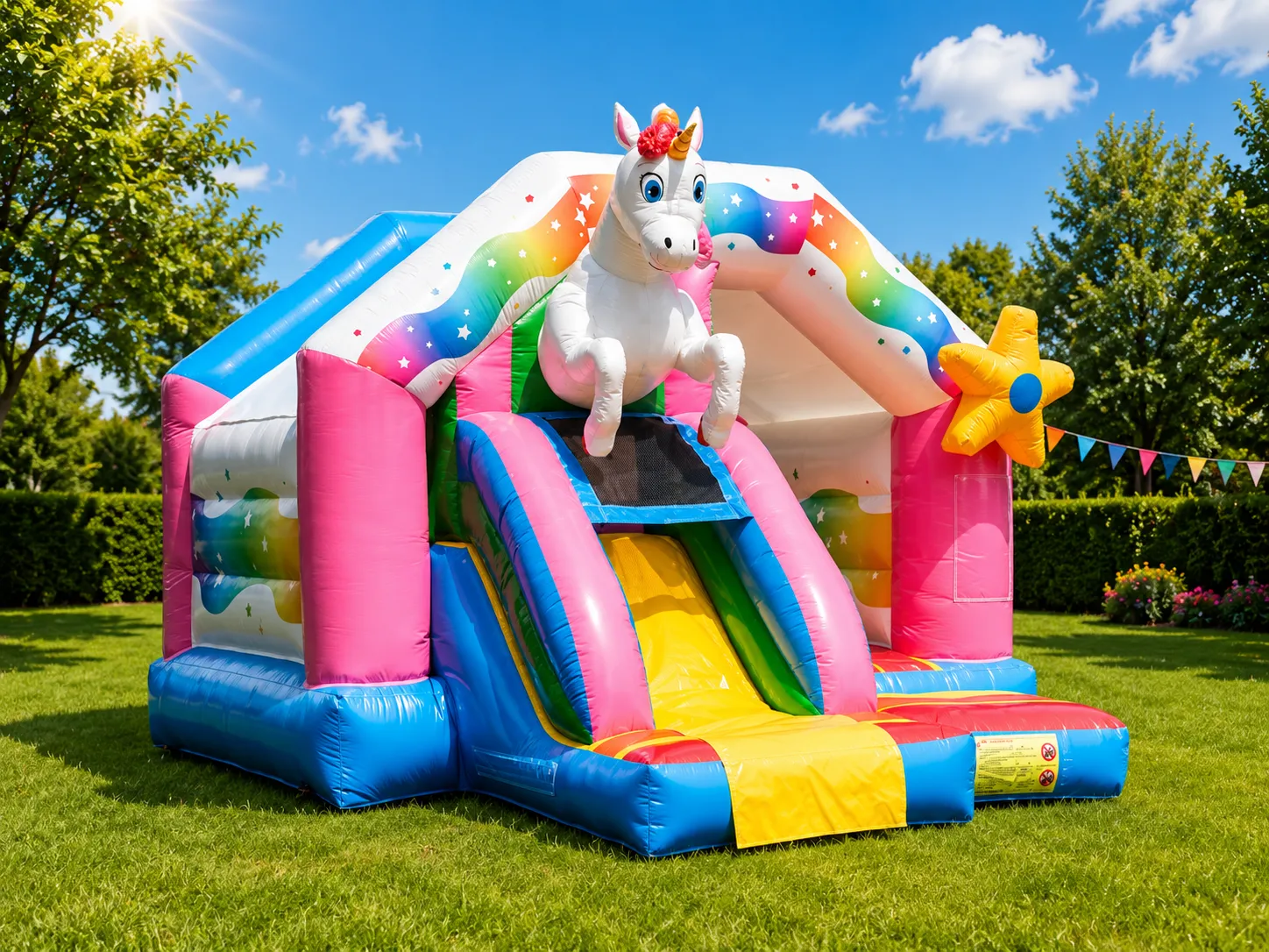 Unicorn Springkasteel