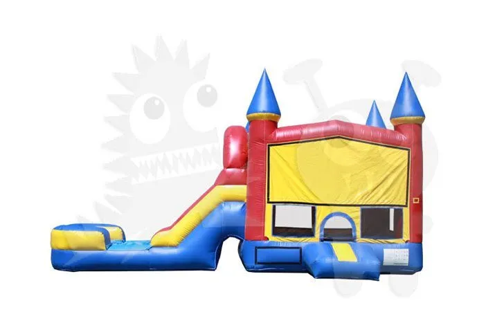 Red-Blue-Yellow Combo Bouncy Castle